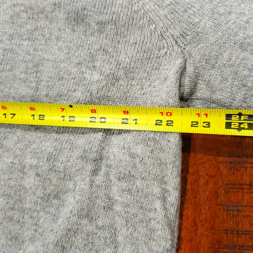 J. Crew Wool Crewneck Gray Sweater